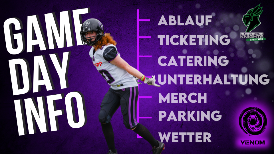 news venom lililenthal Alle Infos zu unserem ersten Heimspiel der Saison am 18.05.2024