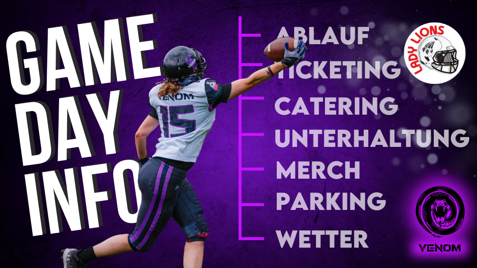 news venom lililenthal Alle Infos zu unserem dritten Heimspiel der Saison...