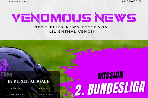 news venom lililenthal Mission Bundesliga 2022 Crowdfunding