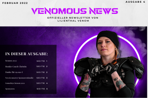 news venom lililenthal Newsletter Ausgabe 4