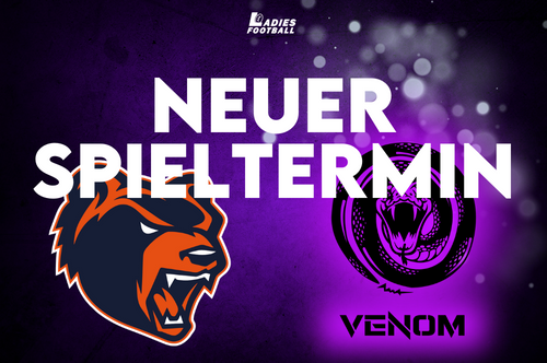 news venom lililenthal Spiel verlegt auf den 11.09. - 15 Uhr